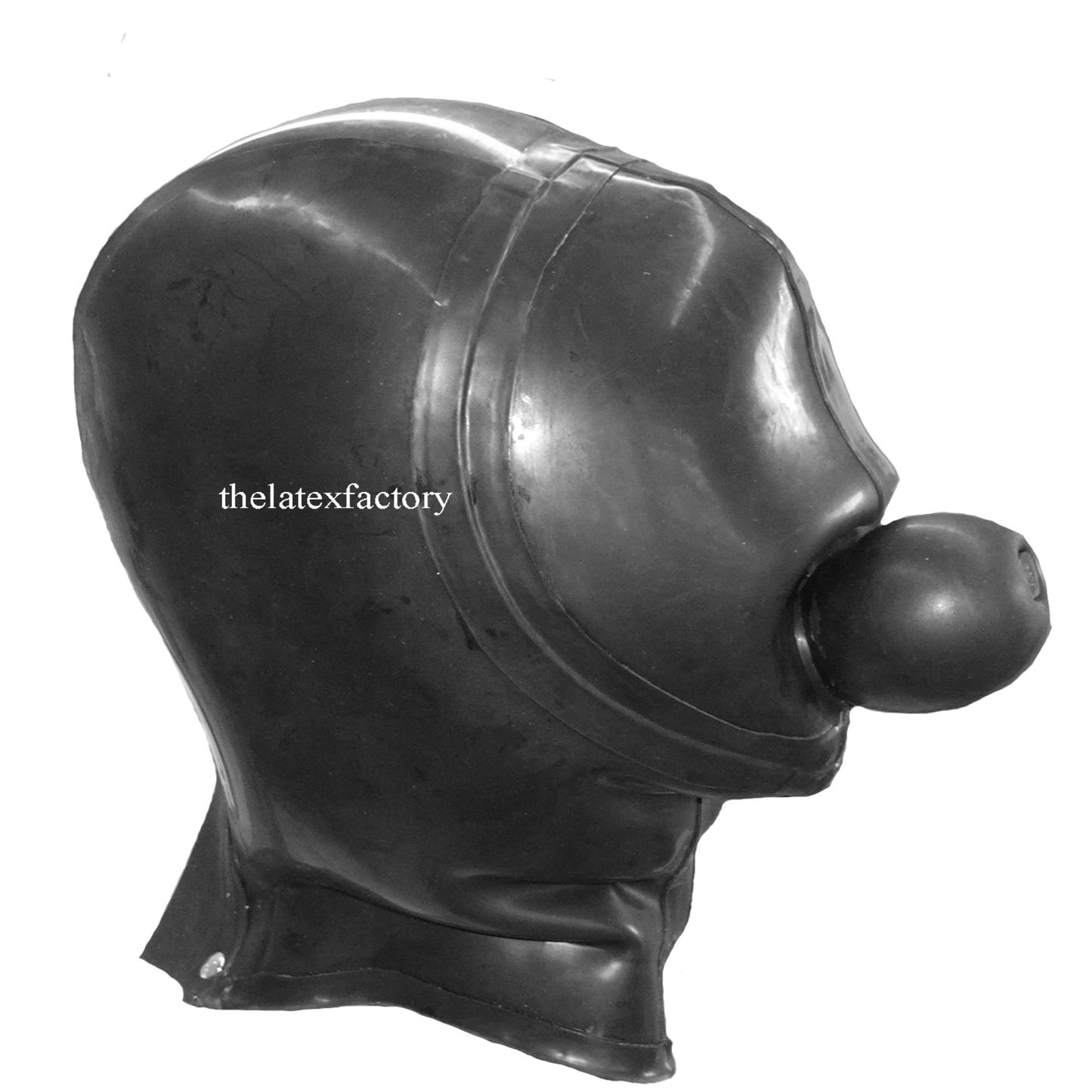 Aufblasbare Haube mit Knebel