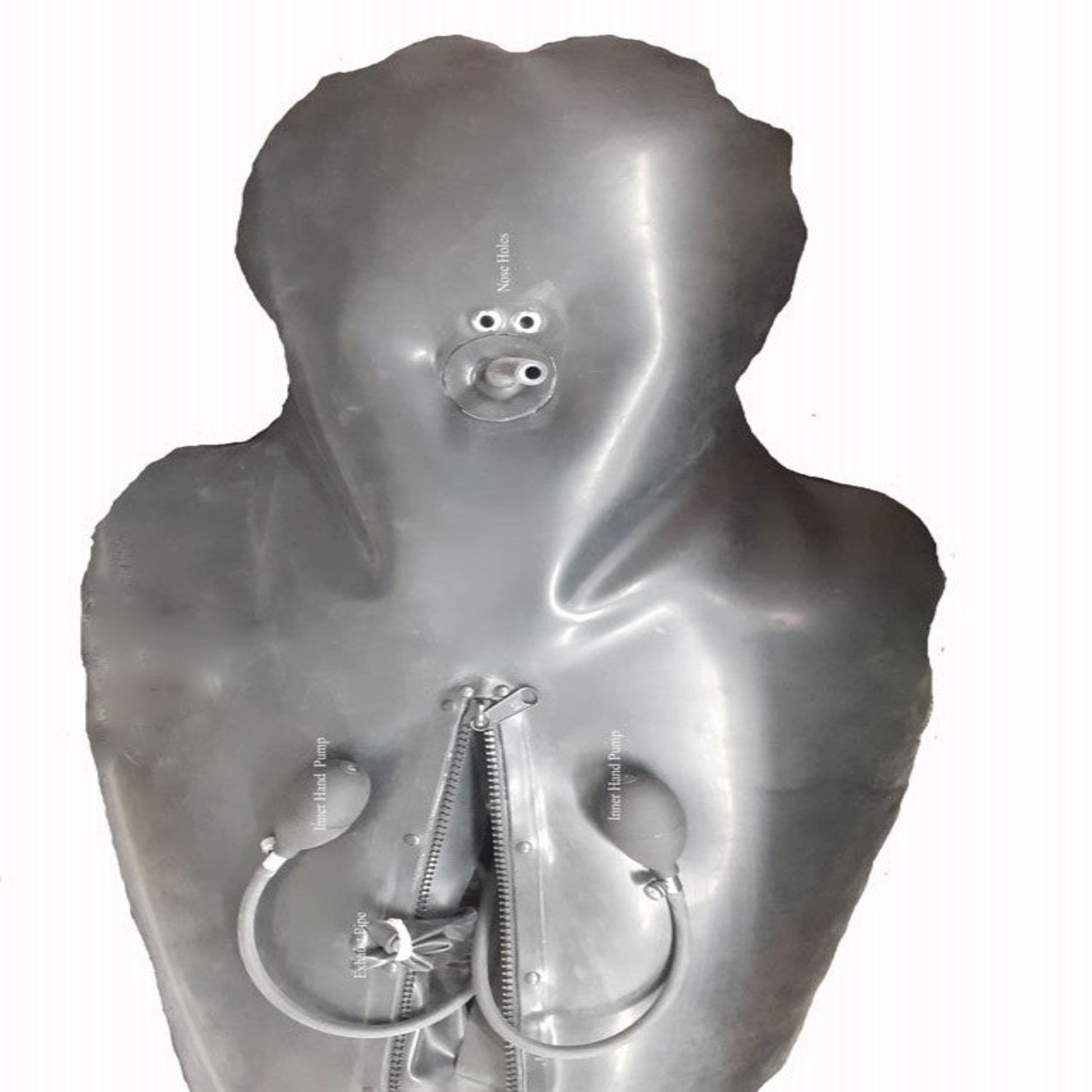 SOLO BODY BAG SHOWING HAND PUMPS