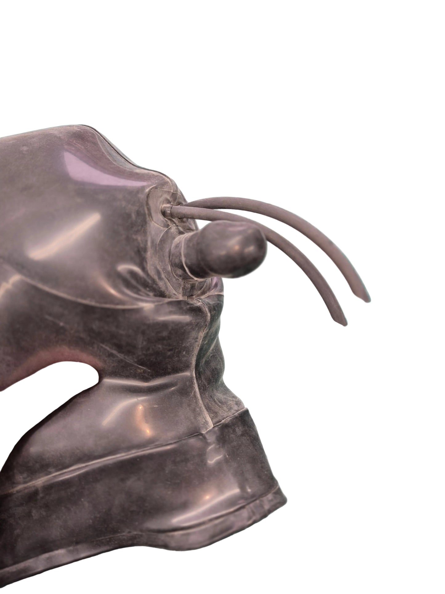 Nasenrohre und abschließbarer Kragen