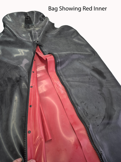 Bespoke Deluxe Solo Inflatable Latex Sleep Sack with Medical Mask