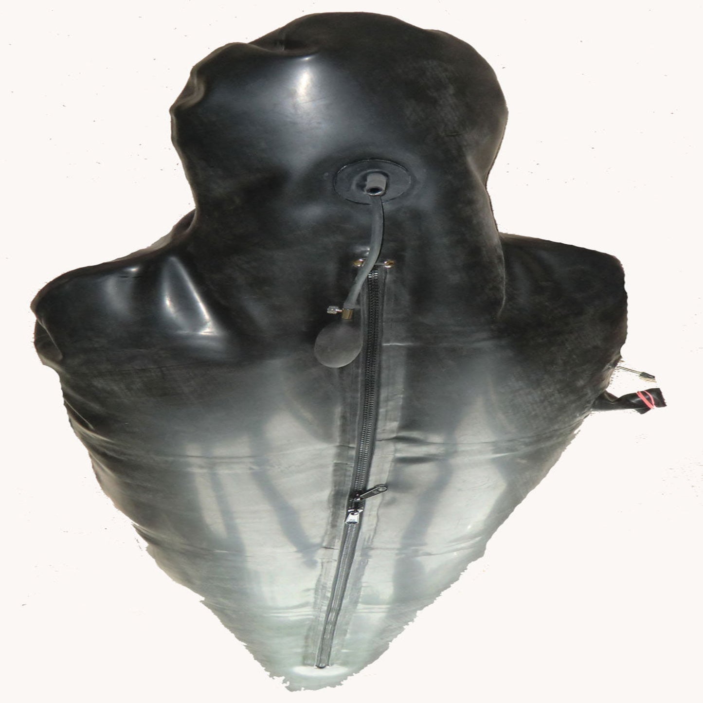 INFLATABE BODY BAG WITH INFLATABLE GAG AND SCHRAEDER VALE