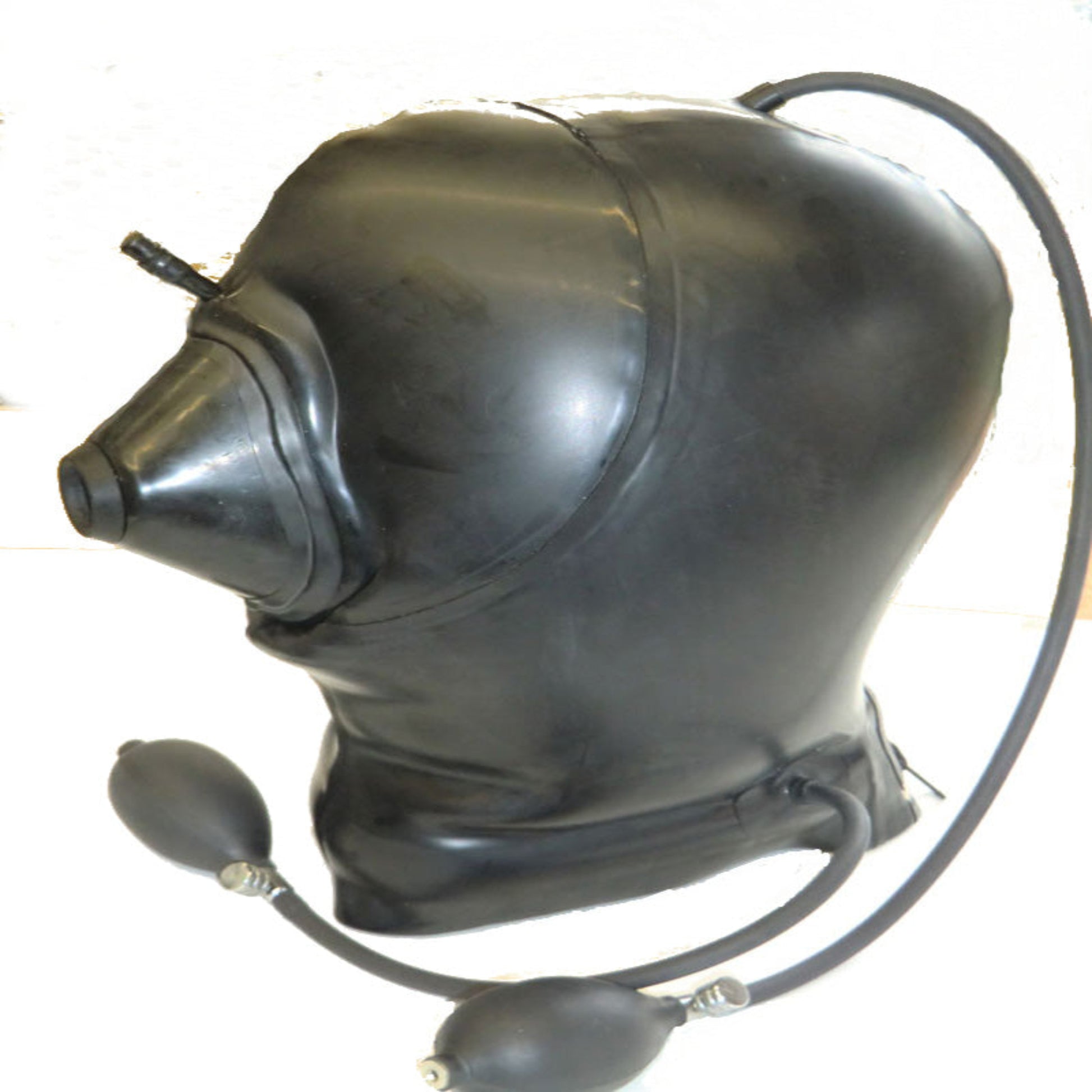 MEDICAL INFLATABLE HOOD WITH INFLATABLE COLLAR 