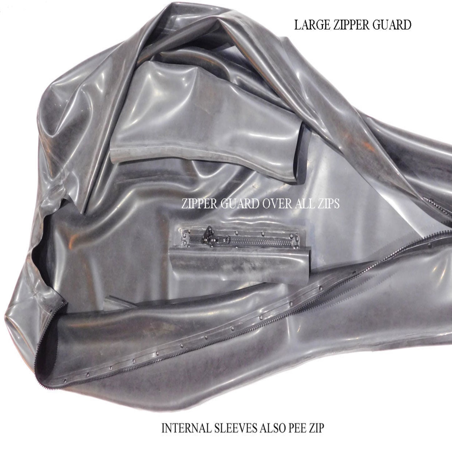 body bag showing internal sleeves