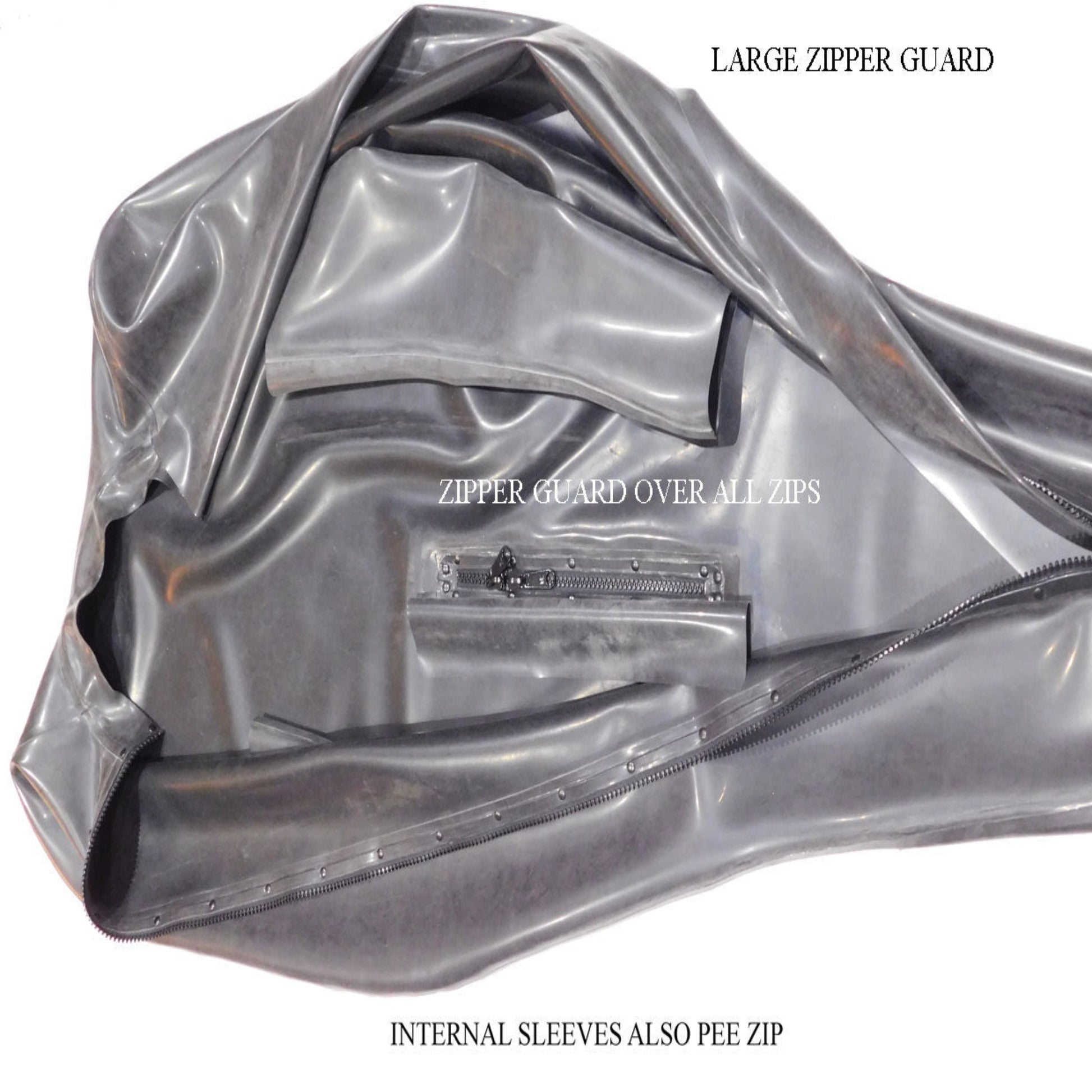 body bag showing internal sleeves