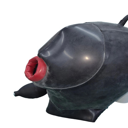 Inflatable donut Hood