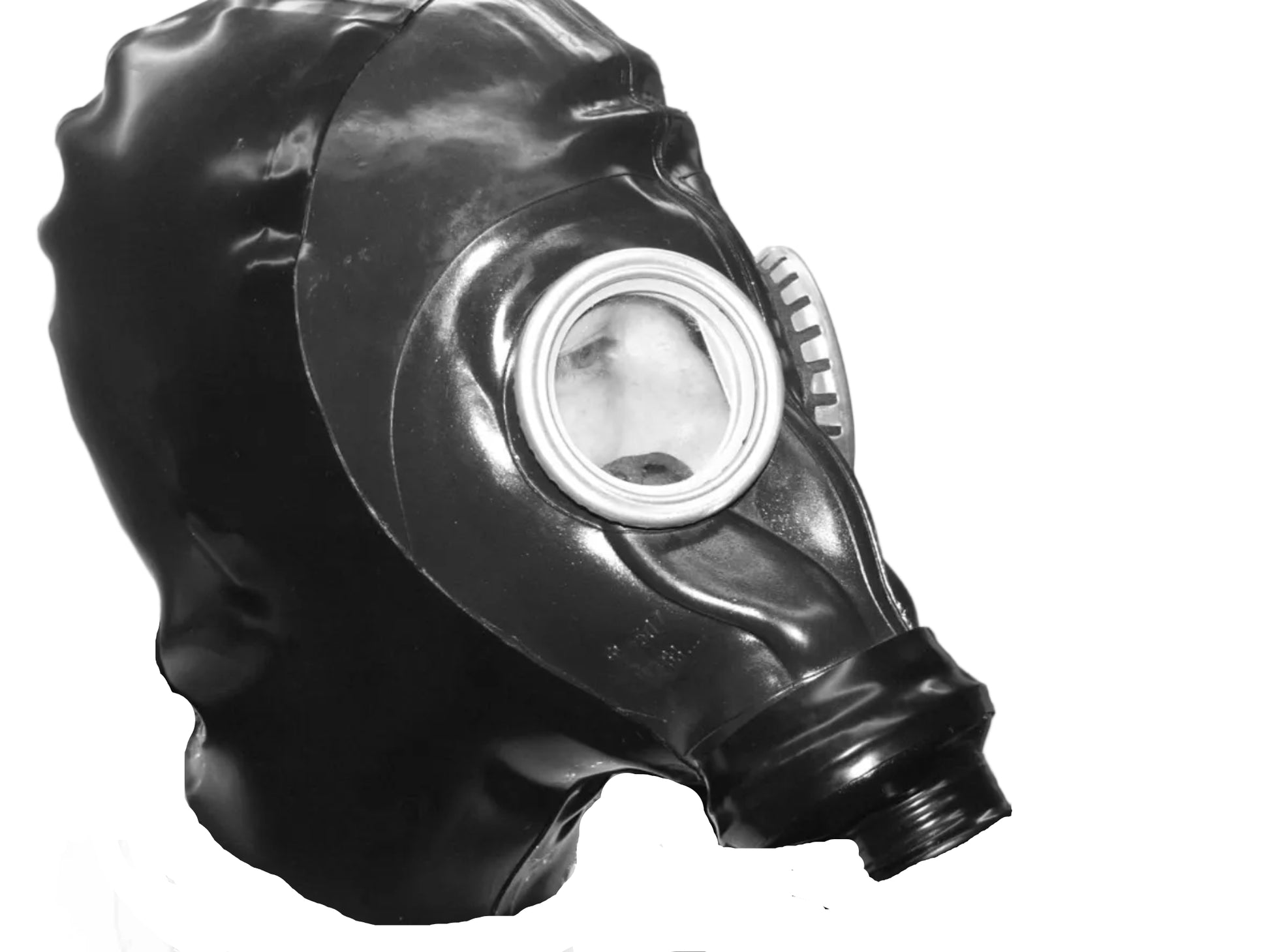 1.00 mm thick latex backed Russian gas mask for bndage