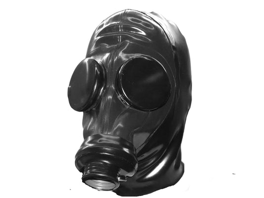 eye caps on Russian latex hood